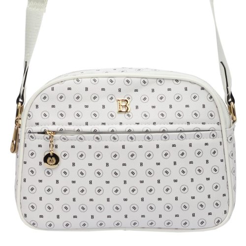  BRICIOLE 4157# biela dámska kožená taška 9 x 19 x 26 cm