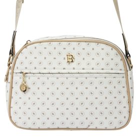  BRICIOLE 4157# biela dámska kožená taška 9 x 19 x 26 cm