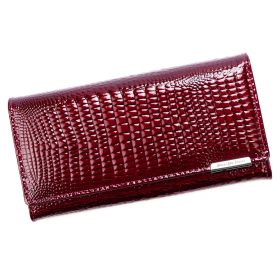    Jennifer Jones 5289-2 červená lakovaná dámska peňaženka 18,5 x 9 x 3 cm