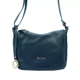    Pierre Cardin FRZ 1721 modrá dámska kožená kabelka 26 x 22 x 12 cm