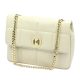 Pierre Cardin FRZ 1957 SAVAGE béžová dámska kožená kabelka 29 x 21 x 11 cm