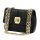  Pierre Cardin FRZ 1956 SAVAGE čierna dámska kožená kabelka 22 x 16 x 8 cm
