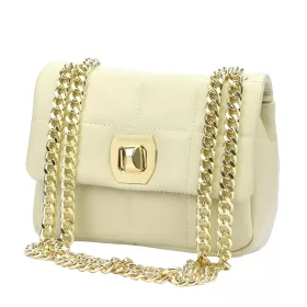    Pierre Cardin FRZ 1956 SAVAGE béžová dámska kožená kabelka 22 x 16 x 8 cm