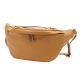  Luka 24-010 koňaková dámska kožená taška na opasok, crossbody 34 x 19 x 13 cm