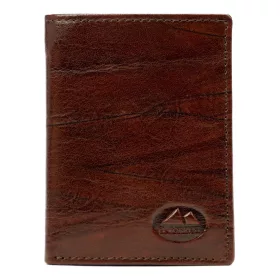    EL FORREST 854-23 RFID hnedá pánska kožená peňaženka 8,2 x 10 x 2 cm