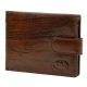  EL FORREST 916-23 RFID hnedá pánska kožená peňaženka 12 x 9 x 2,5 cm