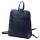  Dámsky ruksak Voyager 517 DOLLARO z hovädzej kože v námorníckej modrej farbe 23 x 27 x 8 cm