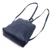  Dámsky ruksak Voyager 517 DOLLARO z hovädzej kože v námorníckej modrej farbe 23 x 27 x 8 cm