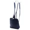  Dámsky ruksak Voyager 517 DOLLARO z hovädzej kože v námorníckej modrej farbe 23 x 27 x 8 cm