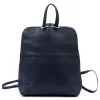  Dámsky ruksak Voyager 517 DOLLARO z hovädzej kože v námorníckej modrej farbe 23 x 27 x 8 cm
