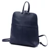  Dámsky ruksak Voyager 517 DOLLARO z hovädzej kože v námorníckej modrej farbe 23 x 27 x 8 cm