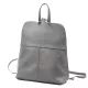  Dámsky sivý hovädzí kožený batoh Voyager 517 DOLLARO 23 x 27 x 8 cm