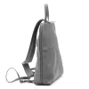  Dámsky sivý hovädzí kožený batoh Voyager 517 DOLLARO 23 x 27 x 8 cm