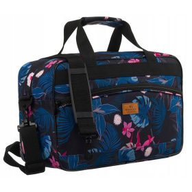    Rovicky R-TL15608 farebný-čierny vzor Wizz Air, Ryanair príručná batožina, cestovná taška 40 x 25 x 20 cm