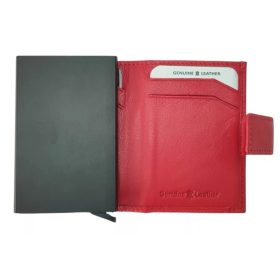  523900 003 Výberová ochranná peňaženka červená RFID