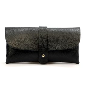    Gregorio 1726 čierny kožený držiak na pilníky 16,5 x 8 x 4 cm