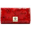  Gregorio BTE-102 červená dámska kožená peňaženka 18,5 x 10 x 4 cm
