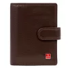  Albatross SN MW102 Z RFID hnedá pánska kožená peňaženka 10 x 12 x 3 cm