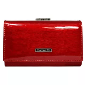    Cavaldi H23-1-SH9 červená dámska kožená peňaženka 14 x 9 cm