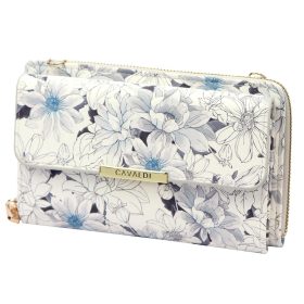    Vzorovaná dámska kožená peňaženka Cavaldi M-19 18,5 x 11 x 5 cm