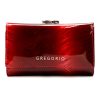  Gregorio FF-108 červená dámska kožená peňaženka 14,5 x 9 x 4 cm