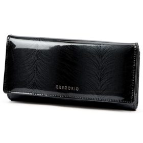    Kožená peňaženka Gregorio FF-122 čierna 19,5 x 10 x 4 cm