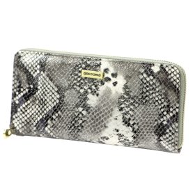    Gregorio SNR-119 sivá dámska kožená peňaženka 20 x 10 x 2,5 cm