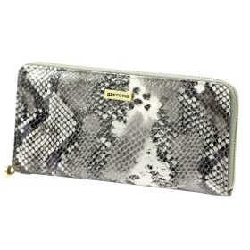    Gregorio SNR-119 sivá dámska kožená peňaženka 20 x 10 x 2,5 cm