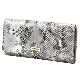   Gregorio SNR-122 sivá dámska kožená peňaženka 19,5 x 10 x 4 cm