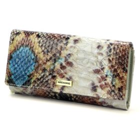    Dámska kožená peňaženka Gregorio VL-122 so vzorom zvieracej kože