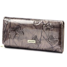    Gregorio BTS-106 rosegold dámska kožená peňaženka 19,5 x 10 x 4 cm