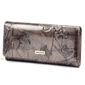    Gregorio BTS-106 rosegold dámska kožená peňaženka 19,5 x 10 x 4 cm