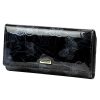  Dámska kožená peňaženka Gregorio BTS-122 s čiernym motýlím vzorom 19,5 x 10 x 4 cm