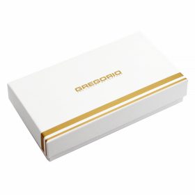    Dámska lakovaná kožená peňaženka Gregorio BTS-122 zelená 19,5 x 10 x 4 cm