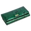  Dámska lakovaná kožená peňaženka Gregorio BTS-122 zelená 19,5 x 10 x 4 cm