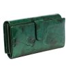  Dámska lakovaná kožená peňaženka Gregorio BTS-122 zelená 19,5 x 10 x 4 cm
