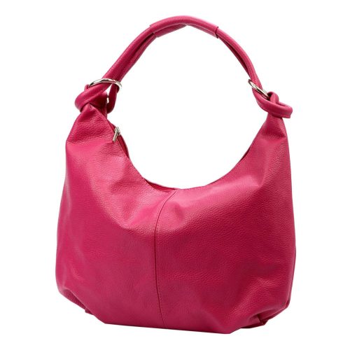  Dámska kožená kabelka Serena 69 purpurová 41 x 29 x 15 cm