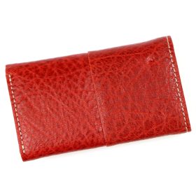    Money Kepper NO-BVA KEYBAG červená kožená aktovka 11,5 x 7 x 2,5 cm