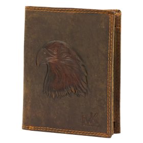    Kožená peňaženka Money Kepper CCH 5601 sokolieho vzoru 10 x 13 x 2,5 cm