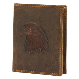    Kožená peňaženka Money Kepper CCH 5601 sokolieho vzoru 10 x 13 x 2,5 cm