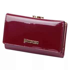    Maťo Grosso 0641-57 RFID bordová dámska kožená peňaženka 14 x 9,5 x 3,5 cm