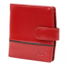    Dámska kožená peňaženka EL FORREST 2232-41 s RFID červenou farbou 10 x 10 x 2,5 cm