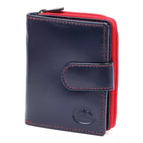    EL FORREST 820-34 RFID námornícka dámska kožená peňaženka 11 × 9 cm