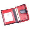  EL FORREST 820-34 RFID námornícka dámska kožená peňaženka 11 × 9 cm