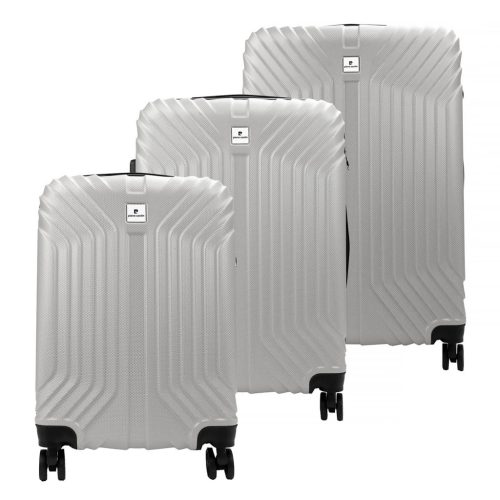  Pierre Cardin ISTANBUL MED10 x3 Z strieborný abs kufor