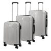  Pierre Cardin ISTANBUL MED10 x3 Z strieborný abs kufor