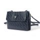 Dámska crossbody kabelka Sergio Valentini 7170 tmavomodrá 5 x 13 x 19 cm