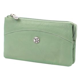    Gregorio NAP GG KR 9 tyrkysová dámska kožená peňaženka 17,5 x 10 x 3,8 cm