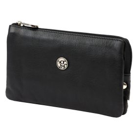    Gregorio NAP GG KR 10 čierna dámska kožená peňaženka 16 x 10 x 3 cm