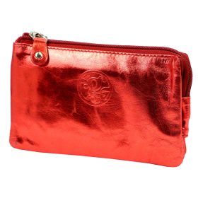    Gregorio LUMI GG KR 10 červená dámska kožená peňaženka 16 x 10 x 3 cm